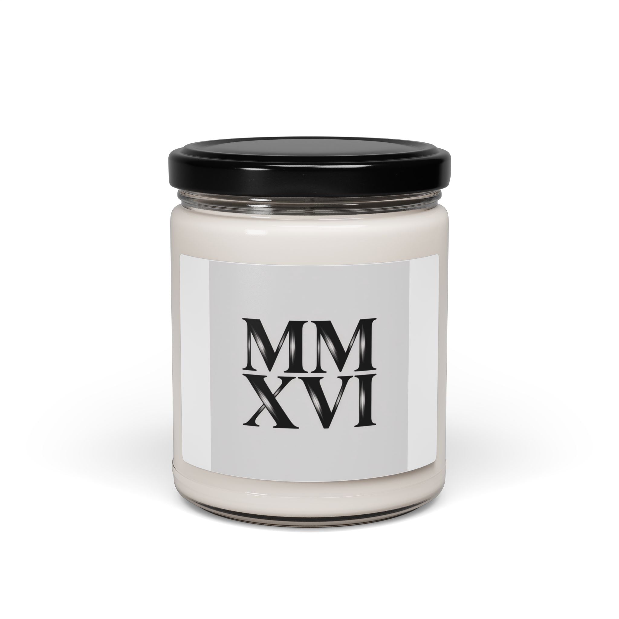 MMXXVI Roman Numerals Soy Candle, 9oz | 2026 New Year Minimal