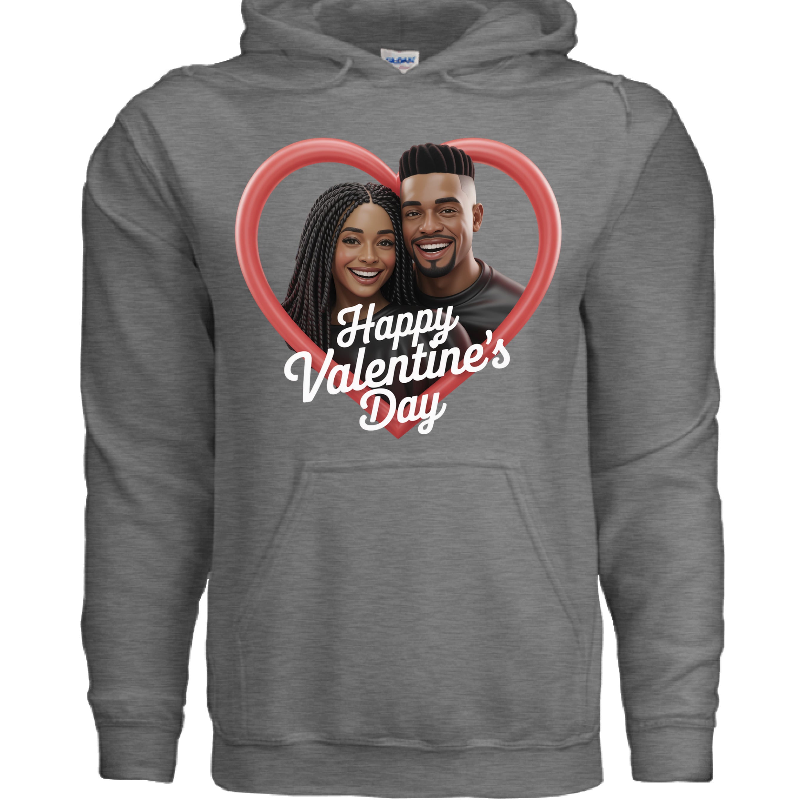 GRAPHITE HEATHER - FRONT