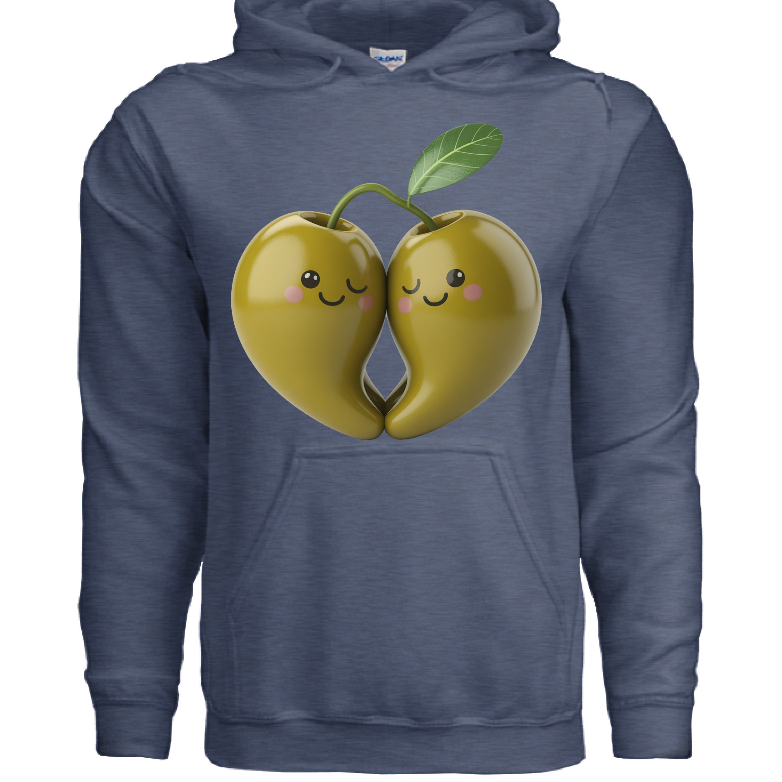 Heather Sport Dark Navy - FRONT