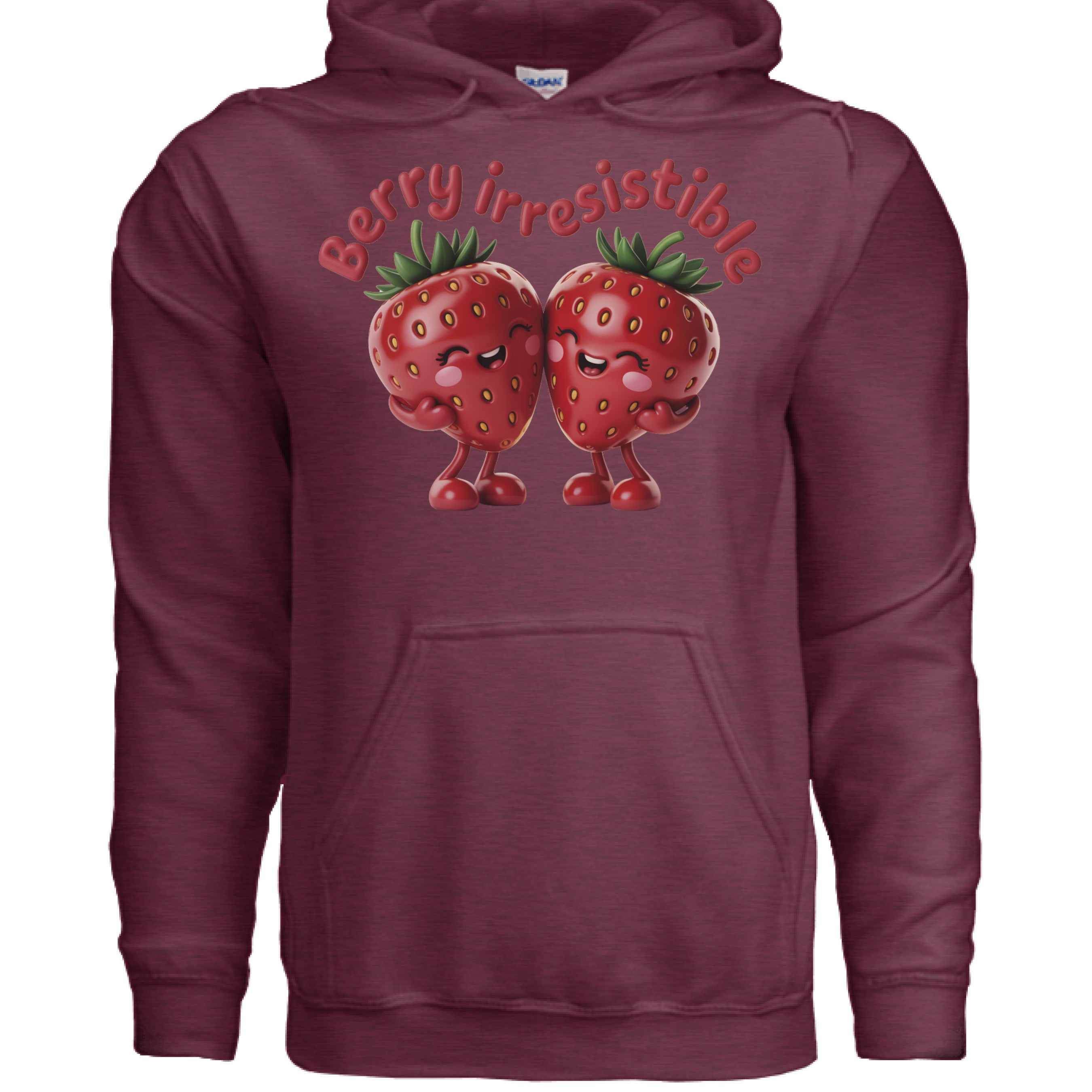 Heather Sport Dark Maroon - FRONT