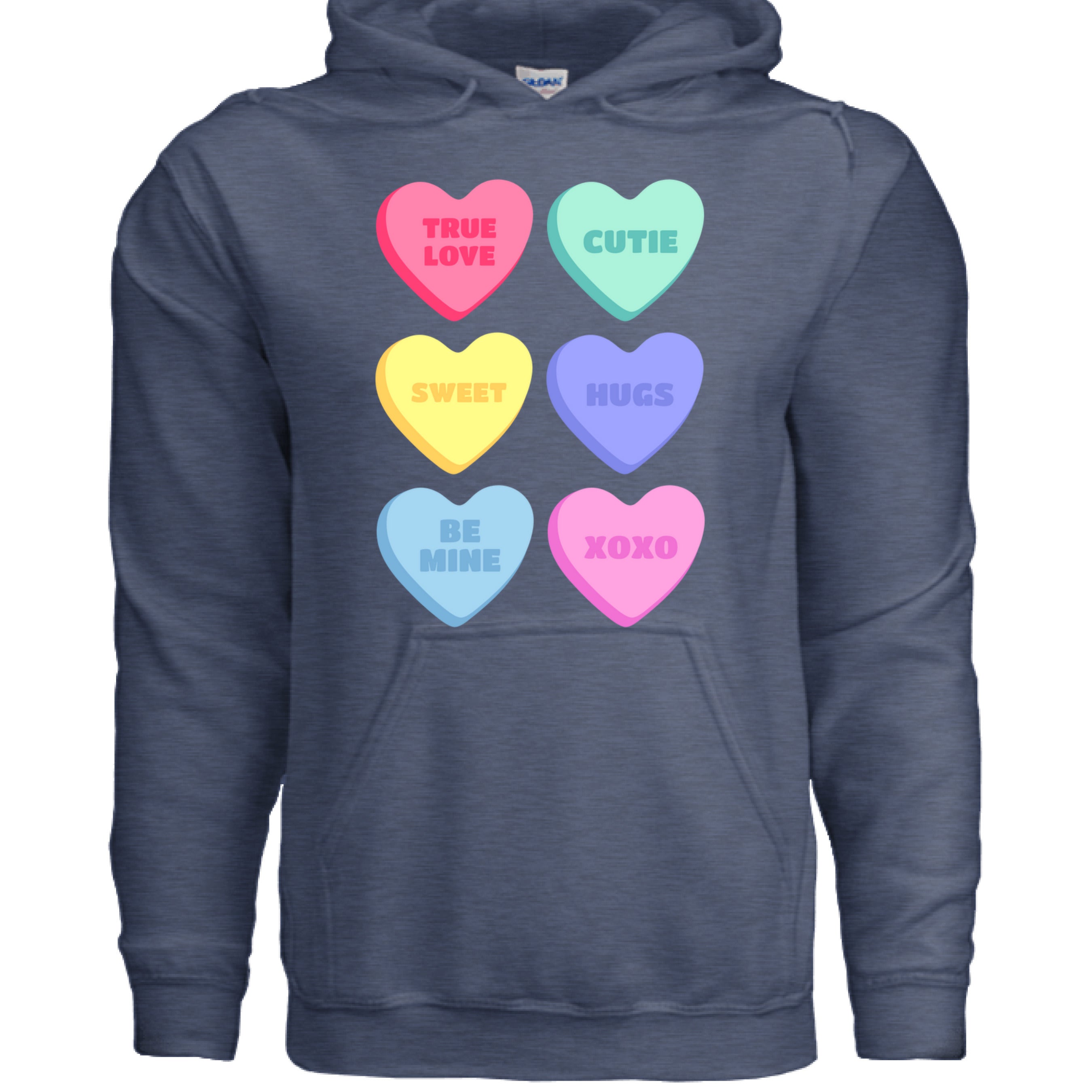 Heather Sport Dark Navy - FRONT