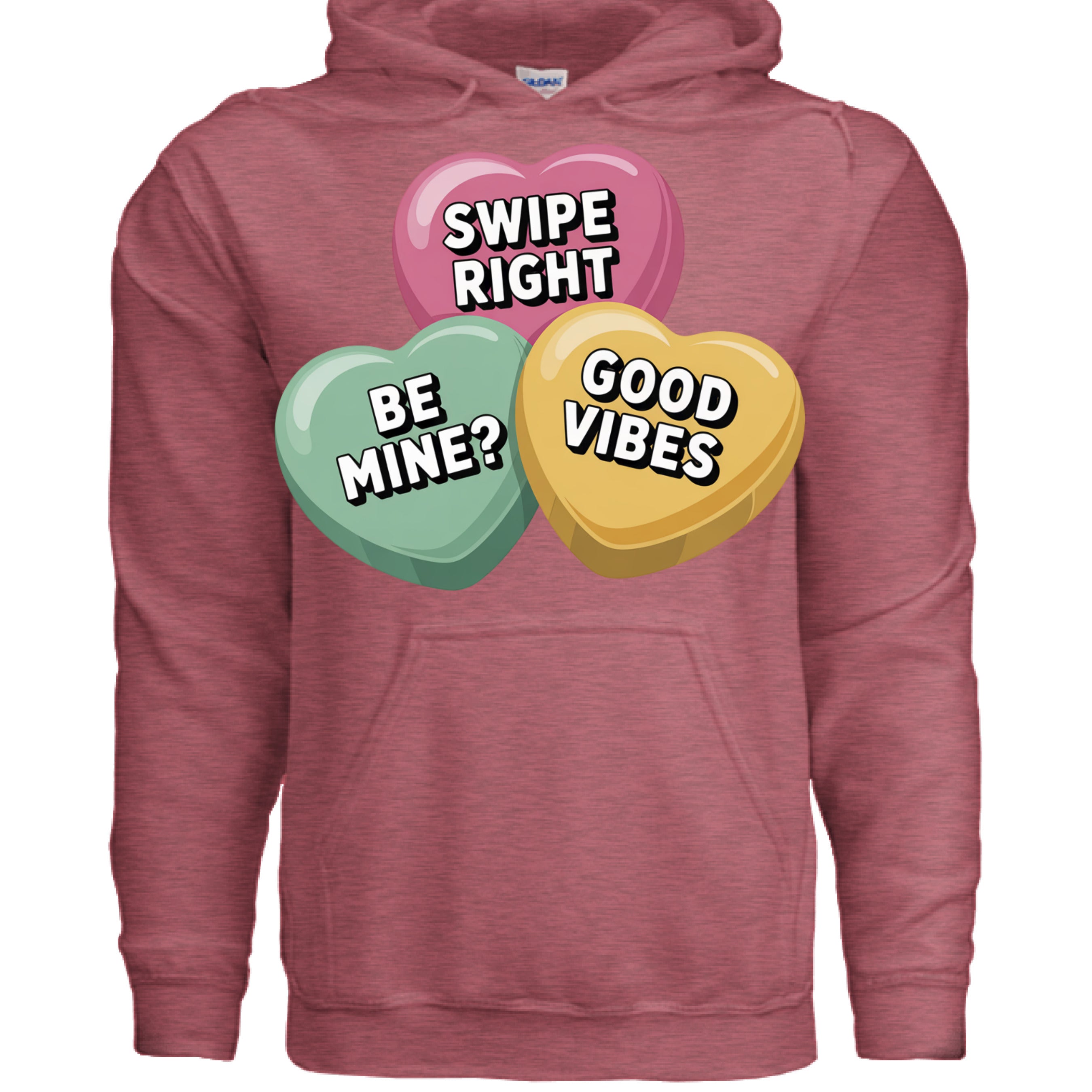 Heather Sport Scarlet Red - FRONT