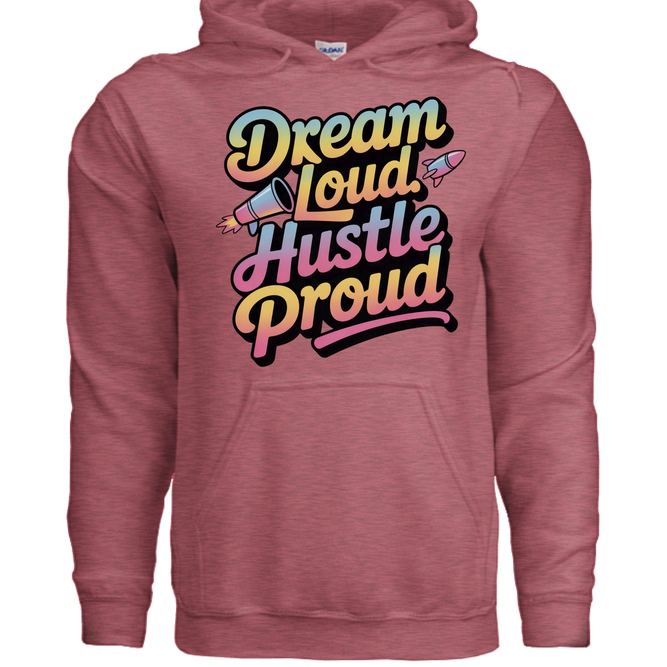 Heather Sport Scarlet Red - FRONT